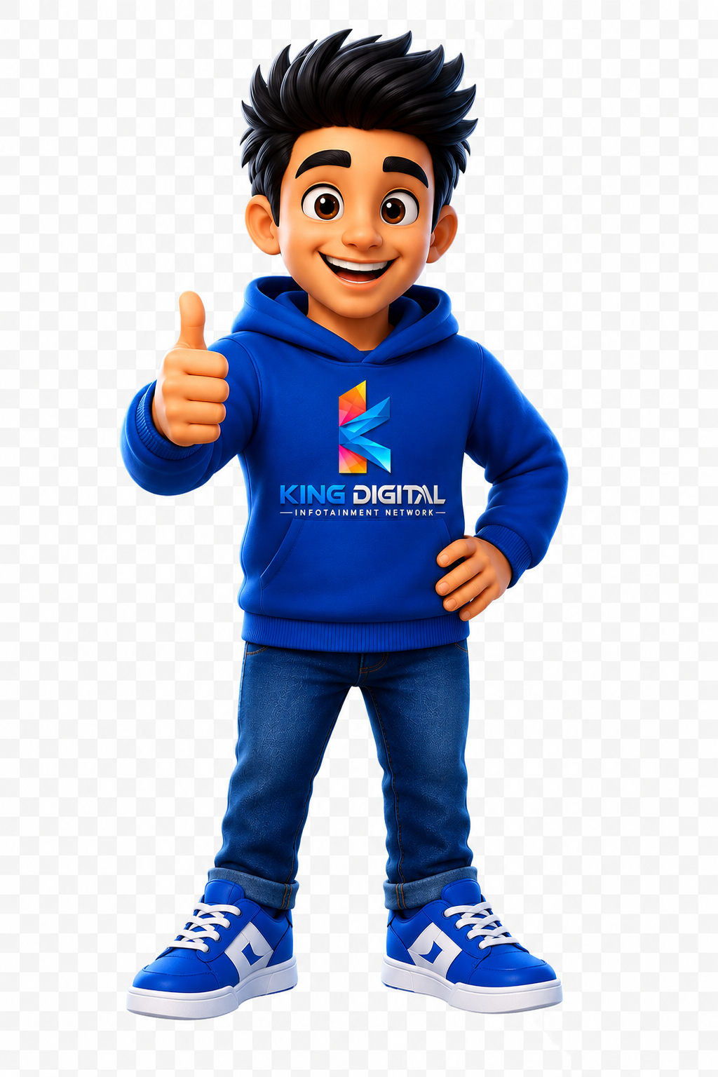 KD Hero brand mascot
